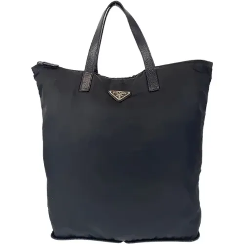 Pre-owned Tote Bags, female, , Size: ONE SIZE Pre-owned Canvas prada-bags - Prada Vintage - Modalova