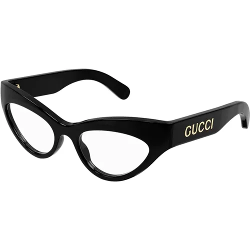 Korrekturbrille,Schwarze Brillengestelle - Gucci - Modalova