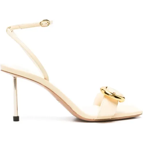 Ivory High Heel Sandals , female, Sizes: 3 UK, 5 UK, 7 UK, 6 UK - Jacquemus - Modalova