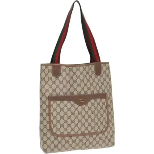 Pre-owned Tote Bags, female, , Size: ONE SIZE Pre-owned Leather totes - Gucci Vintage - Modalova