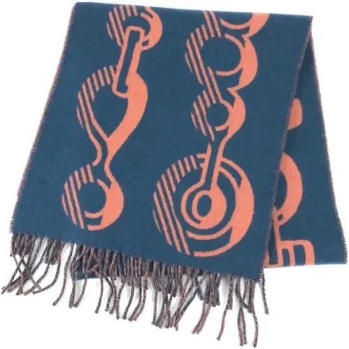 Pre-owned Scarves, female, , Size: ONE SIZE Pre-owned Fabric scarves - Hermès Vintage - Modalova