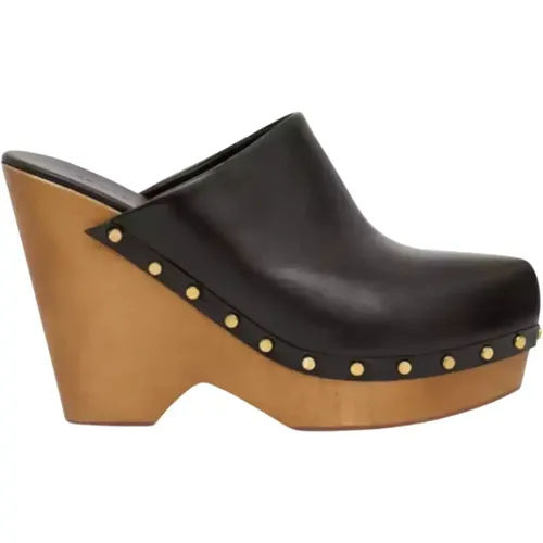 Leather Clogs Tsuko , female, Sizes: 4 UK - Isabel marant - Modalova