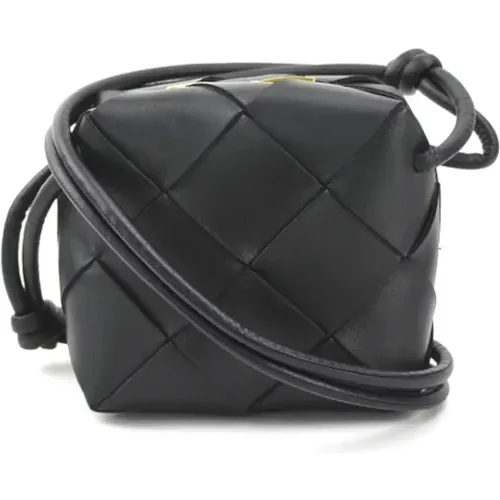 Pre-owned Cross Body Bags, female, , Size: ONE SIZE Pre-owned Leather shoulder-bags - Bottega Veneta Vintage - Modalova