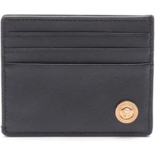 Pre-owned Wallets, female, , Size: ONE SIZE Pre-owned Leather wallets - Versace Pre-owned - Modalova