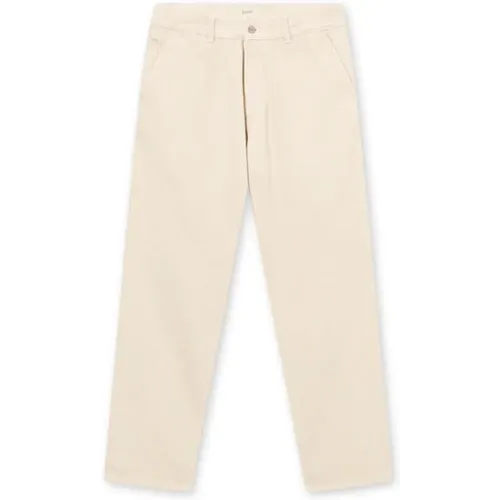 Cotton Casual Fit Pants , male, Sizes: XL - Forét - Modalova