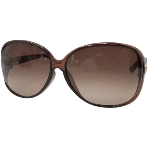 Pre-owned Accessories, female, , Size: ONE SIZE Pre-owned Plastic sunglasses - Gucci Vintage - Modalova