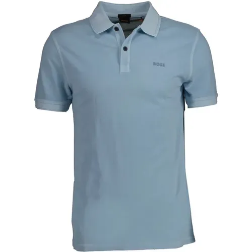 Stylish Light Polo Shirt for Men , male, Sizes: 2XL, M, L - Boss Orange - Modalova