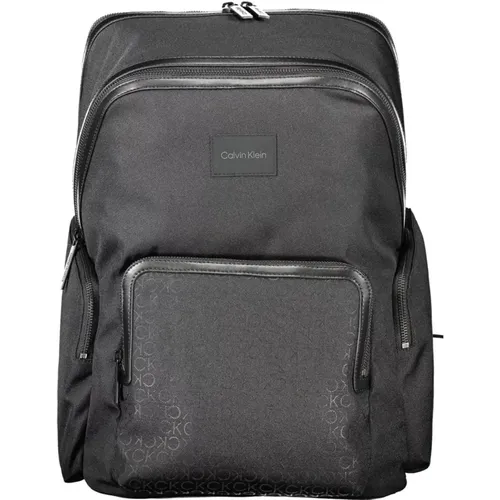 Backpacks, male, , Size: ONE SIZE Men's Backpack with Laptop Compartment - Calvin Klein - Modalova