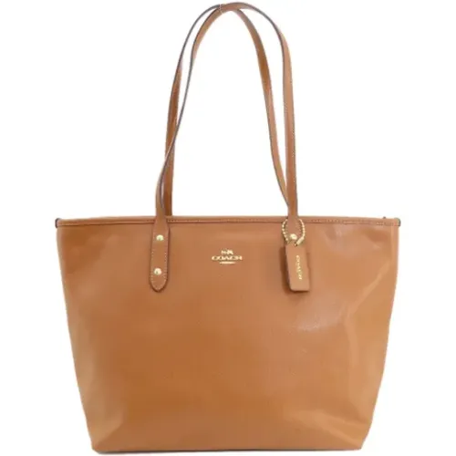 Pre-owned Tote Bags, female, , Size: ONE SIZE Pre-owned Plastic shoulder-bags - Coach Pre-owned - Modalova