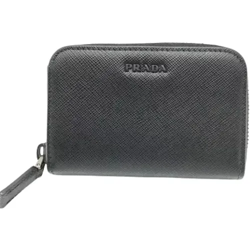 Pre-owned Wallets, female, , Size: ONE SIZE Pre-owned Leather wallets - Prada Vintage - Modalova