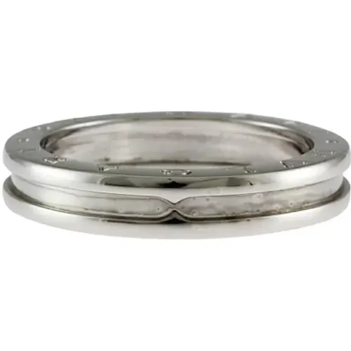 Pre-owned Jewellery, female, , Size: ONE SIZE Pre-owned White Gold rings - Bvlgari Vintage - Modalova