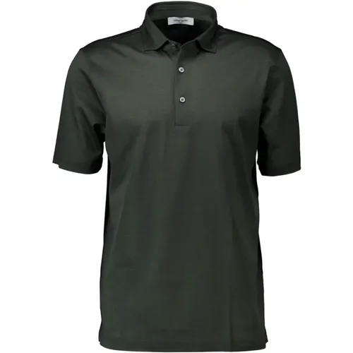 Cotton Polo Shirt Regular Fit , male, Sizes: L - Gran Sasso - Modalova