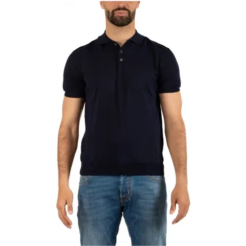Herren Polo Shirt , Herren, Größe: M - Hindustrie - Modalova