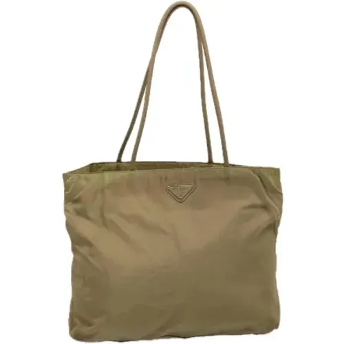 Pre-owned Tote Bags, female, , Size: ONE SIZE Pre-owned Nylon prada-bags - Prada Vintage - Modalova