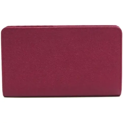 Pre-owned Wallets, female, , Size: ONE SIZE Pre-owned Leather wallets - Bvlgari Vintage - Modalova