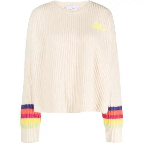 Striped Ribbed Jumper , female, Sizes: M - Giada Benincasa - Modalova