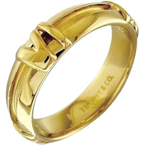 Pre-owned Jewellery, unisex, , Size: ONE SIZE Pre-owned Gold rings - Tiffany & Co. Pre-owned - Modalova