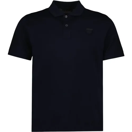 Polo Shirts, male, , Size: 3XL Men's Logo Polo Shirt - Prada - Modalova