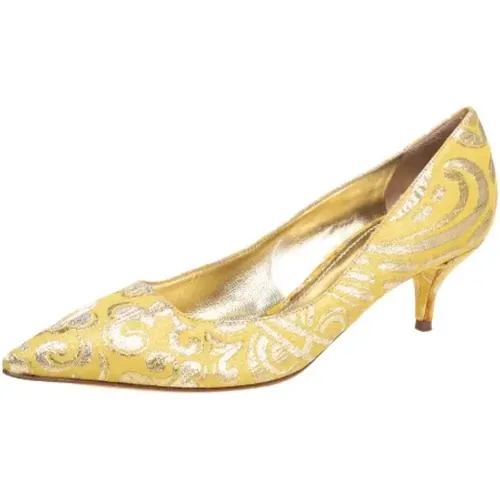 Pre-owned Pumps, female, , Size: 10 US Pre-owned Fabric heels - Dolce & Gabbana Pre-owned - Modalova