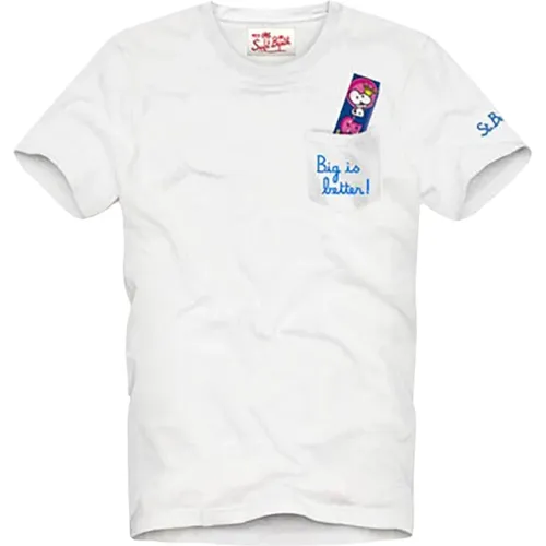 T-shirts and Polos , male, Sizes: M, 2XL, XL, L, S - MC2 Saint Barth - Modalova