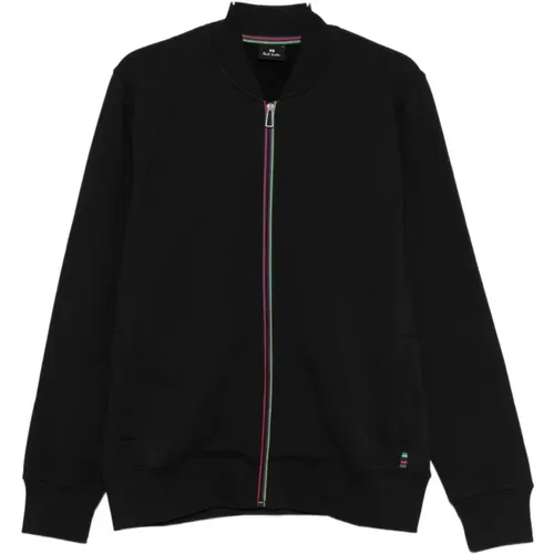 Zip-throughs, male, , Size: S Maglie Sweatshirt - Paul Smith - Modalova