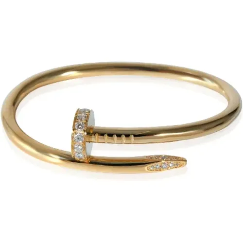 Pre-owned Gold bracelets , female, Sizes: ONE SIZE - Cartier Vintage - Modalova