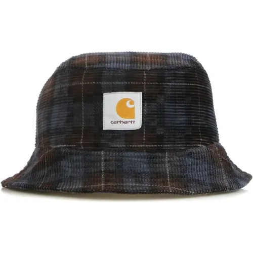 Karierte Print Bucket Hat mit Kordel - Carhartt WIP - Modalova