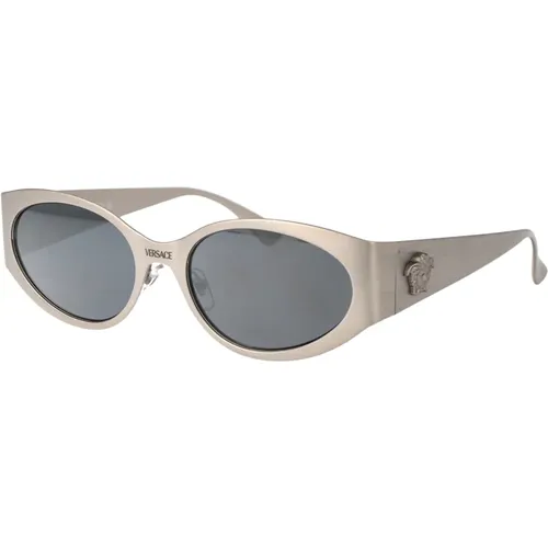 Stylish Sunglasses 0Ve2263 , female, Sizes: 56 MM - Versace - Modalova