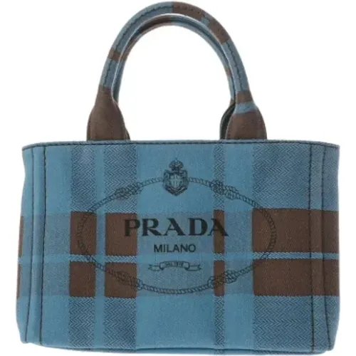 Pre-owned Denim totes , female, Sizes: ONE SIZE - Prada Vintage - Modalova