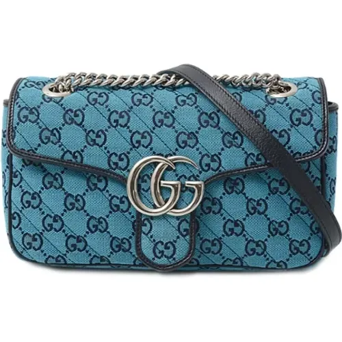 Pre-owned Cross Body Bags, female, , Size: ONE SIZE Pre-owned Canvas crossbody-bags - Gucci Vintage - Modalova