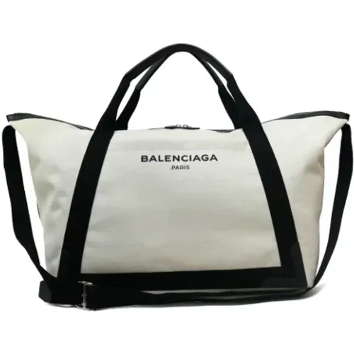 Pre-owned Canvas travel-bags , female, Sizes: ONE SIZE - Balenciaga Vintage - Modalova