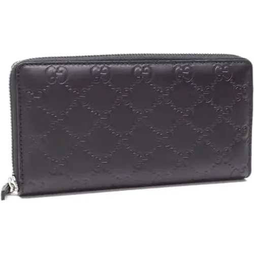 Pre-owned Leather wallets , female, Sizes: ONE SIZE - Gucci Vintage - Modalova