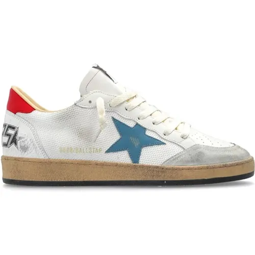 Sneakers, male, , Size: 8 US Ball Star Sneakers - Golden Goose - Modalova