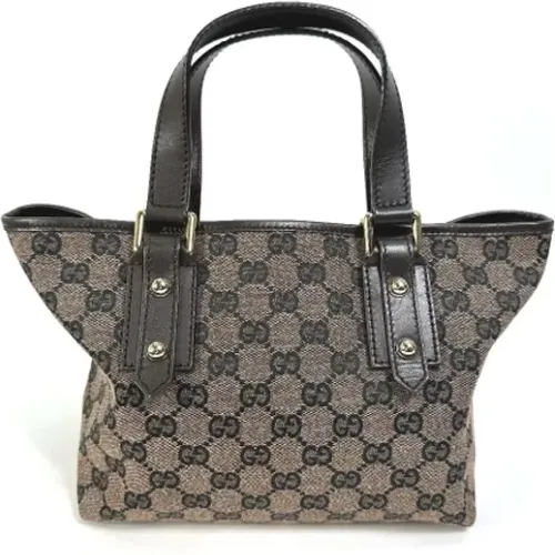 Pre-owned Canvas gucci-bags , female, Sizes: ONE SIZE - Gucci Vintage - Modalova