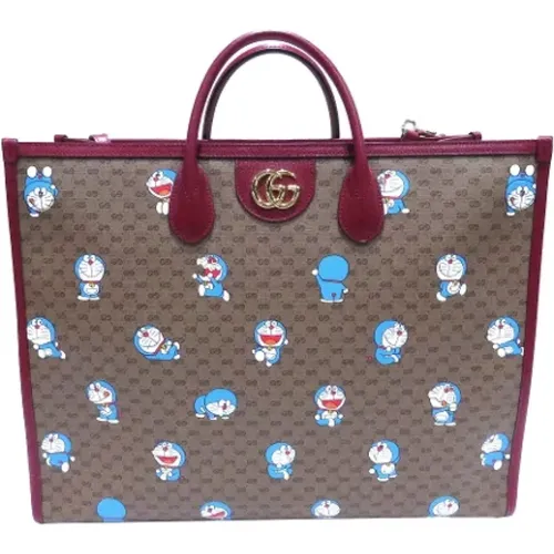 Pre-owned Tote Bags, female, , Size: ONE SIZE Pre-owned Leather gucci-bags - Gucci Vintage - Modalova