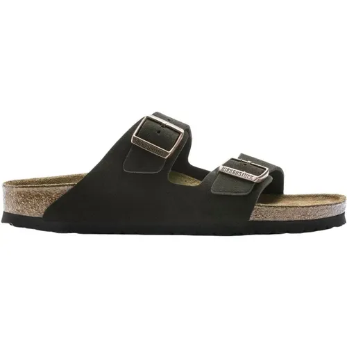 Sliders, male, , Size: 13 US Arizona Soft Footbed Sandals - Birkenstock - Modalova