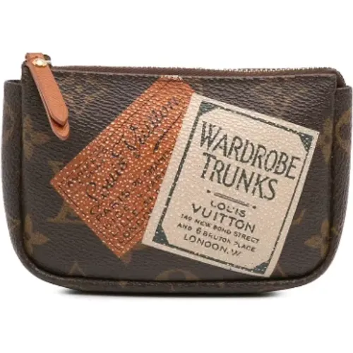 Pre-owned Wallets, female, , Size: ONE SIZE Pre-owned Canvas wallets - Louis Vuitton Vintage - Modalova