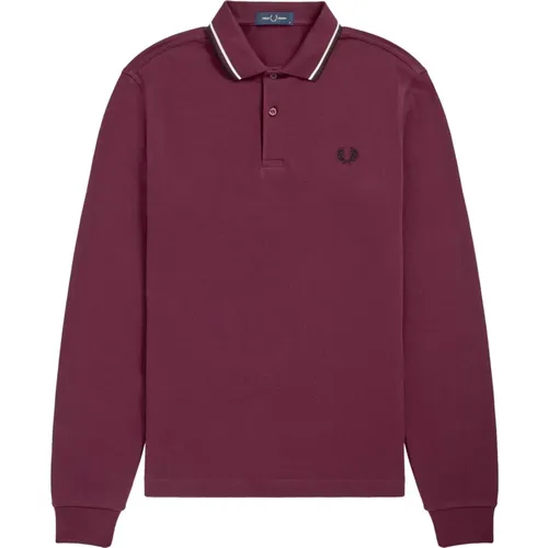 Oversized Cropped Zipper Top , male, Sizes: L, M, S - Fred Perry - Modalova
