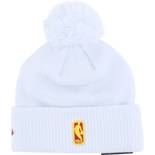 Beanies, male, , Size: ONE SIZE NBA City Night Pom Pom Beanie - new era - Modalova