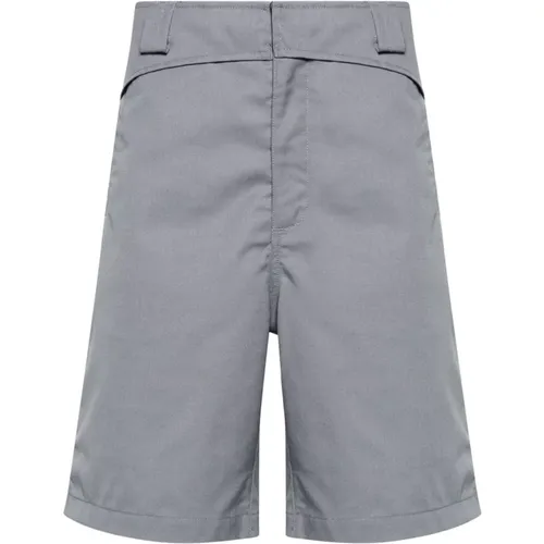 Casual Shorts, male, , Size: L Folded Belt Shorts - Gr10K - Modalova