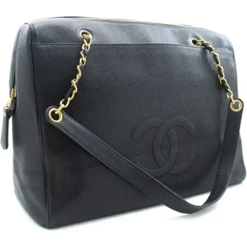 Pre-owned Leather chanel-bags , female, Sizes: ONE SIZE - Chanel Vintage - Modalova