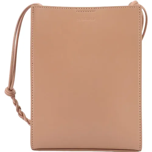 Elegant Leather Shoulder Bag for Men , male, Sizes: ONE SIZE - Jil Sander - Modalova