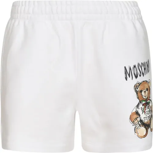 Casual Shorts , Damen, Größe: S - Moschino - Modalova