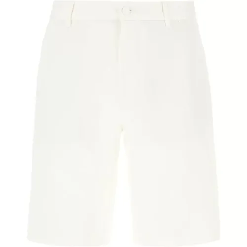 Herren Regular Straight Sateen Stretch Shorts - Calvin Klein - Modalova