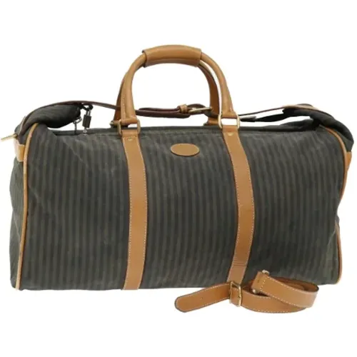 Pre-owned Canvas reisetaschen , Damen, Größe: ONE Size - Fendi Vintage - Modalova