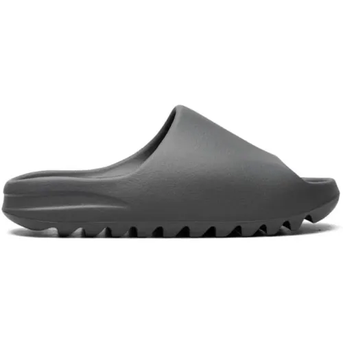 Sliders, male, , Size: 11 US Slate Grey Slide Sandals - Adidas - Modalova