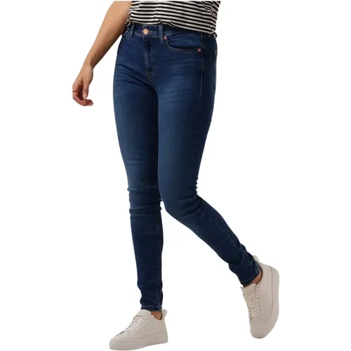 Blaue Skinny Jeans Nora , Damen, Größe: W26 L32 - Tommy Jeans - Modalova