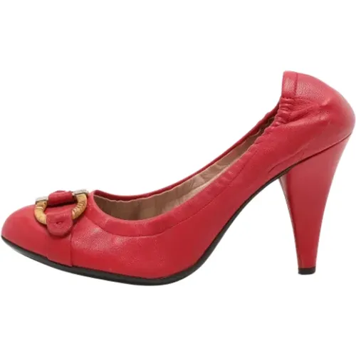 Pre-owned Pumps, female, , Size: 8 US Pre-owned Leather heels - Salvatore Ferragamo Pre-owned - Modalova