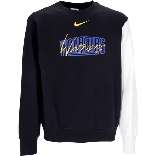 Sweatshirts, male, , Size: XL NBA Courtside Crewneck Sweatshirt - Nike - Modalova