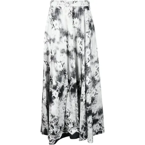 Maxi Skirts, female, , Size: XS | Black Maxi Skirt - Msgm - Modalova